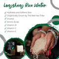 Viori Serenity Body Wash Bar -120 Gram Natural Aloe Scent - Body Soap Bar with Handcrafted with Longsheng Rice Water & Natural Ingredients -