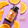 FlavCity Vitamin C Supplement, C-Ya Later! Superfood-Derived Immunity Support - Bioavailable Vitamin C Immune Support from Acerola Cherry, Rose
