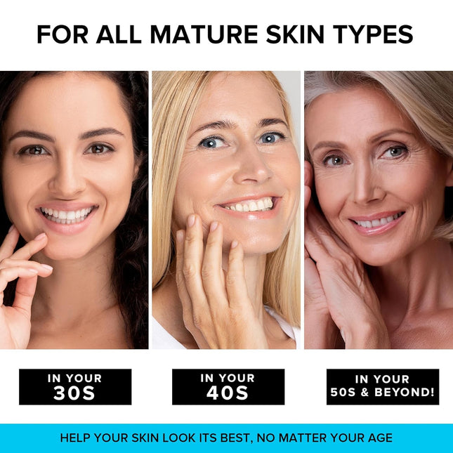Simplyvital Collagen, Retinol & Hyaluronic Acid Cream - Anti-Aging Face Moisturi