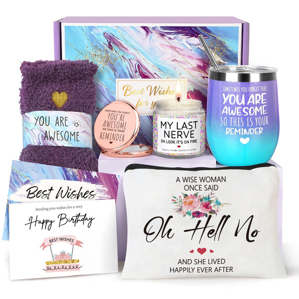 Birthday Gifts for Women, Best Friend Birthday Gifts, Gifts for Women, Happy Birthday Gifts Basket for Women, Friendship Gifts, Gifts for Friends