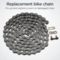 Schwinn Chain, Steel Replacement Chain, 112 Links, Fits Derailleur & Non-Derailleur Bikes, Single & Multi-Speed Bikes 1/2 inch x 1/8 inch Single Speed