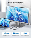 Cable Matters [Intel Certified] 40Gbps Thunderbolt 4 Cable, 3.3ft / 1m | Black, [8K@60Hz / 4K@240Hz, 240W Charging, 40Gbps Data Transfer],