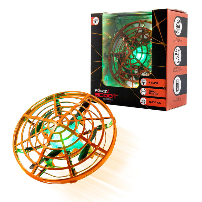 Force1 Scoot Skeet Mini Drone Electronic Shooting Game for Kids (Drone Only)- Ha
