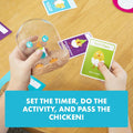 Exploding Kittens Hurry up Chicken Butt 2-6 Players - Ages 4+ - 2 Minutes to Play - Hot Potato Style Card Game - Basket Stuffer - Creative Kids