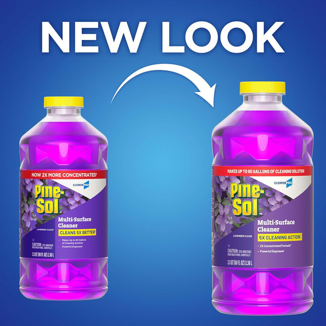 Pine-Sol Multi-Surface Cleaner, Cloroxpro, 2X Concentrated Formula, Lavender Cle