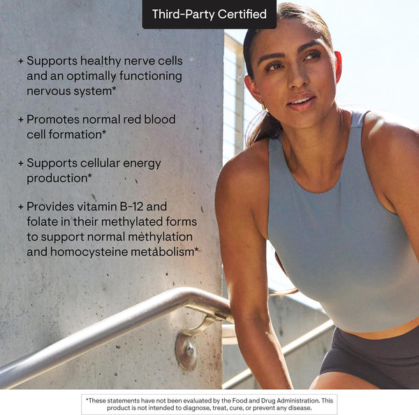 THORNE B-Complex 2 - Vitamin B Complex with Active B12 and Folate - 60 Capsules