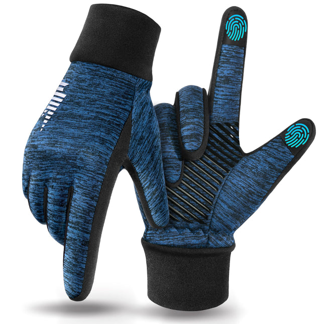 Rivmount Lightweight Winter Running Gloves, Touch Screen & Anti-Slip Warm Therma