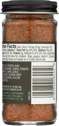 Frontier Co-op Mexican Fiesta Seasoning, 2.12-Ounce Jar, Chilis, Tomato & Cumin, Hint Of Lemon & Cilantro, Salt Free, Kosher, Non ETO 2.12 Ounce