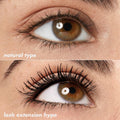 e.l.f. Lash XTNDR Mascara, Made With Tubing Technology For The Look Of Lash Extensions, Clump & Flake Free, Vegan & Cruelty-Free, Pitch Black