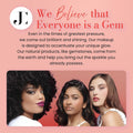 Juwel Cosmetics Frosted Finish Lipstick, Long Wear Moisture-Rich Shades with Natural Minerals, Matte Lipstick Contains Shea Butter, Grapeseed &