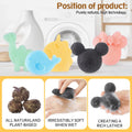 Konjac Baby Bath Sponge for Bathing, Classic Shapes Natural Bath Sponges for Infants, Toddler, Newborns, Natural and Safe Plant-Based Konjac Baby