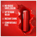 Maybelline Super Stay Vinyl Ink Longwear No-Budge Liquid Lipcolor Makeup, Highly Pigmented Color and Instant Shine, Cheeky, Rose Nude Lipstick,