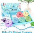 CalmNFiz 6 Pack Shower Steamers Aromatherapy, Birthday Gifts for Women Men, Mother’s Day Gifts for Wife Mom Grandma Daughter Teen, Relaxation Self