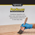 Minwax PolyShades Wood Stain + Polyurethane Finish – Quart, Bombay Mahogany, Gloss Bombay Mahogany 32 Fl Oz (Pack of 1)
