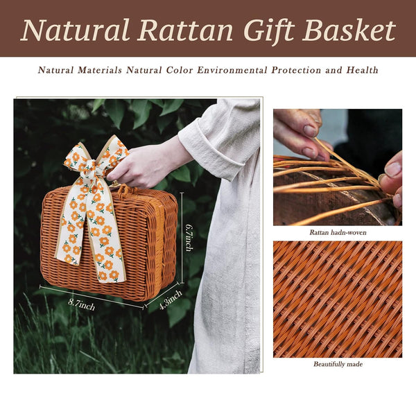 Mother's Day and Get Well Gifts for Women,Birthday Gifts Basket for Women,Relaxing Spa Care Package ,Unique Self Care Gift Basket for Mom, Wife,