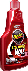 Meguiar’s Cleaner Wax, Liquid Car Wax For Diy Drivers & Detailers—Cleans, Polishes And Protects; Use On Exterior Paint And Clear Coat Surfaces On