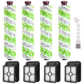 8 Pack Replacement Parts for Bissell CrossWave Pet Pro 2306A & CrossWave 1785 Series 3888A Vacuum Cleaner, 4 Pack 2460 Brush Rolls, 4 Pack 1866