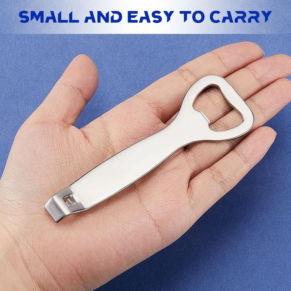 3 Pcs Vial Decapper for 20Mm and 13Mm Flip Vial Cap Stainless Steel Remover Oral Liquid Seal Opener Bottle Openers for Beer Bottle Can Jar