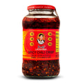 Lao Gan Ma Spicy Chili Crisp Hot Sauce – Restaurant Size 23.63 oz (670g) – Authentic Chinese Chili Oil with Crunchy Bits Spicy 23.6 Ounce (Pack of 1)