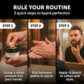 Detroit Grooming Co. Beard Butter for Men | Softens, Thickens & Hydrates with Safflower Oil & Shea Butter | Black Scent, 2oz