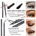 Makeup Set Kit for Women Girls Teens, Makeup Present Set, Includes 9 Color Eyeshadow, Counter Stick, Foundation, Eyebrow Pencil, Eyeliner,