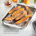 Hestan Provisions OvenBond – Quarter Sheet Pan Rack, 11.75" L x 8.25" W (Cooling Rack) Quarter Sheet Rack