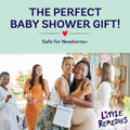 Little Remedies New Baby Essentials Kit with Saline Nasal Spray, Diaper Rash Cream, Gas Relief Drops, Gripe Water & More, Safe for Newborns 6