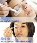 STACY LASH Eyelash Extension Shampoo + Brush / 3.38 Fl.Oz / 100Ml / Eyelid Foaming Cleanser/Wash for Extensions & Natural Lashes/Safe Makeup