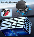 Coolpow【2 Packs Magnetic Phone Holder for Car【Strong Magnet】 Phone Holders for Your Car Phone Holder Mount【4 Metal Plate】 Universal Car