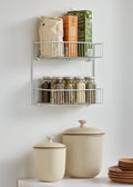 ClosetMaid 8002 2-Tier Wall Rack for Added Storage, 10.5-Inch H x 12.5-Inch W x 5-Inch D, White 12-Inch Wide 2-Tier