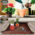 27"x 27" Repotting Mat for Indoor Plant Transplanting and Mess Control Foldable Waterproof Potting Tray-Easy to Clean Gardening Gifts for Plant