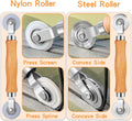 King&Charles Window Screen Replacement, 6in1 Window Screen Door Repair Kit 48"×118" Gray