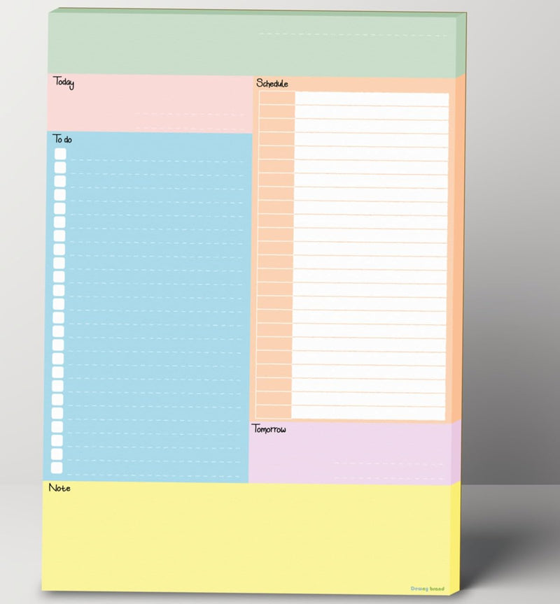 Week Planner Time Tracker to Do List Notepad Goal Setting Busy Life Checklist Time Management Organizer Work Life Balance 7" X 11" Premium 100Gsm