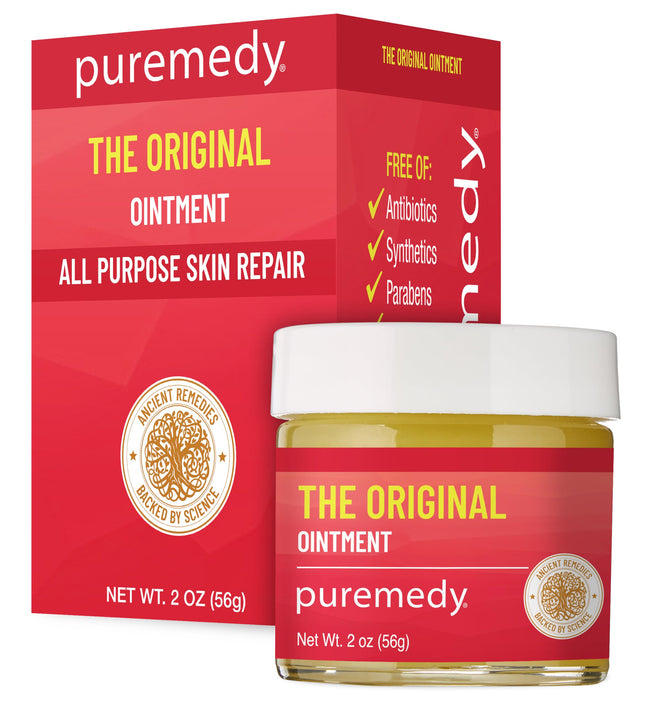 Puremedy Original Healing Ointment - All Natural First Aid Salve for Wounds, Bur