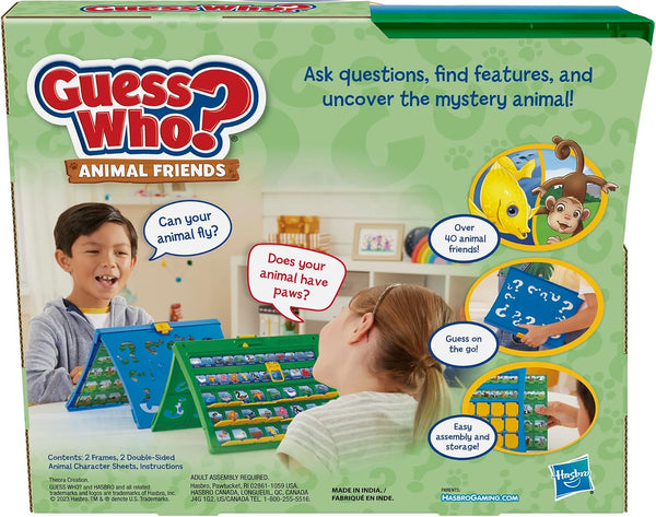 Hasbro Gaming Guess Who? Animal Friends Game