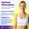 Innovixlabs Full Spectrum Vitamin K2-90 Softgels with 600 Mcg of Trans Form MK7 and MK4 - Supports General Health and Bone Strength - Soy and
