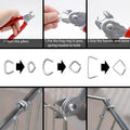 270 Pcs of 3 Sizes Galvanized Hog Rings Assortment Kit and Pliers | Professional Pliers Widely for Bungee Animal Pet Cages Bagging Meat and