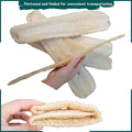 10 Pcs (5 – 7 Inches) Shower Loofah Exfoliating Body Scrubber | Natural Loofah Sponge | Bath for Loofah for Men and Women | Pack of 10 1 Count
