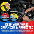 Better Boat Wire Harness Tape 5-Pack (250ft) - Cloth Electrical Tape Automotive & Marine Grade, Noise Dampening Wire Loom, Heat Resistant to 250F,