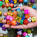 CiaraQ Polyhedral Dice Set - DND Role Playing Dice | Acrylic RPG Dice for Dungeons and Dragons MTG Table Games, Mixed colors, 140pcs Mixed Colors 140