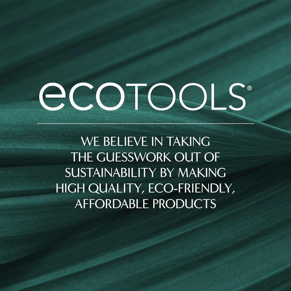 Ecotools Loofah Bath Brush, Back Brush for Bath & Shower, Made with Long Handle & Natural Loofah Material for Exfoliation, Shower Brush for Men &