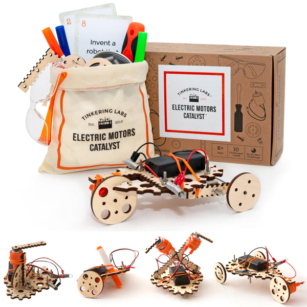 STEM Kits for Kids Age 8-10 | Inventors Kids Science Kit, Robot Building, and Engineering with Electricity Circuits | Coolest DIY Toys and Best