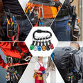 12PCS Bit Holders 1/4 Socket, Hex Shank Screwdriver Bit Holder for Impact Driver Drill Bit Keychain Extension Bar Quick Release Easy Change,