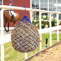 Fabbay 4 Pcs Slow Feed Hay Net Feeder Hay Bag for Horses Slow Feeder 40 Inch Length with 2 Inch Holes Hanging Horse Feed Net for Goat Cattle