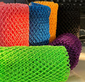 SPMKTBOZAI African Net Sponge Authentic, 2 Pieces African Exfoliating Sponge Real African Net Black Owned, African Bath Sponge Back Scrubber, Body