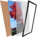 12x16 Picture Frame,Studio Gallery Schools Colleges Sign Frame, 1 Pack 1P Black 12x16