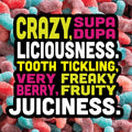Trolli Sour Brite Crawlers Candy, Very Berry, Sweet and Sour, Gummy Worms, 7.2 oz Very Berry 7.2 Ounce (Pack of 1)