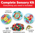 Creativity for Kids Pom Pom Pictures: Animals - Preschool Learning Activities, Sensory Toys for Toddlers, Toddler Arts and Crafts (Ages 3+)