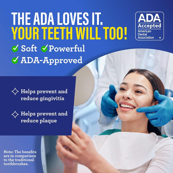 GuruNanda Butter On Gums Toothbrush, ADA Accepted Manual Toothbrushes with 8000+ Ultra Soft Softex Bristles for Sensitive & Receding Gums, Perfect