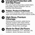 Quick Shine Multi Surface Floor Finish 27Oz, 2Pk | Cleaner & Polish to Use on Hardwood, Laminate, Luxury Vinyl Plank LVT, Tile & Stone | Safer